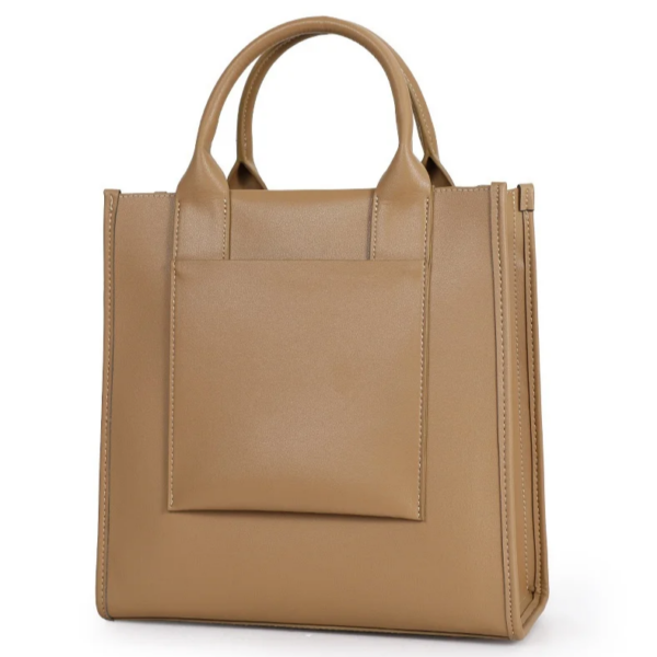 Genuine Leather Cardinal Classic Tote