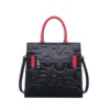 Genuine Leather Alphabet Aura Tote 2