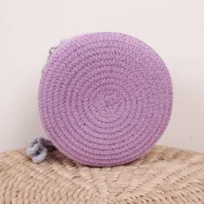 Woven Straw Beach Sling Bag 8