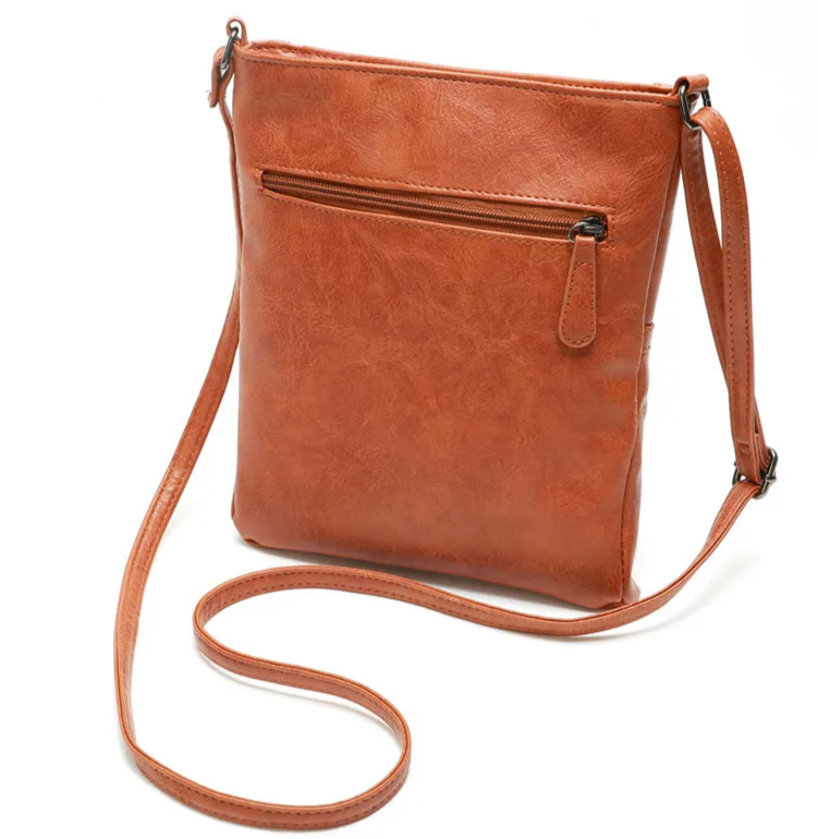 Vegan Leather Multi-Pocket Cross-body Bag 3