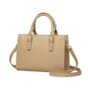 Genuine Leather Clean Line Classic Tote 9