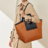 Genuine Leather Rustic Radiance Tote 4