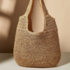 Straw Braidwork Carryall Hobo 6