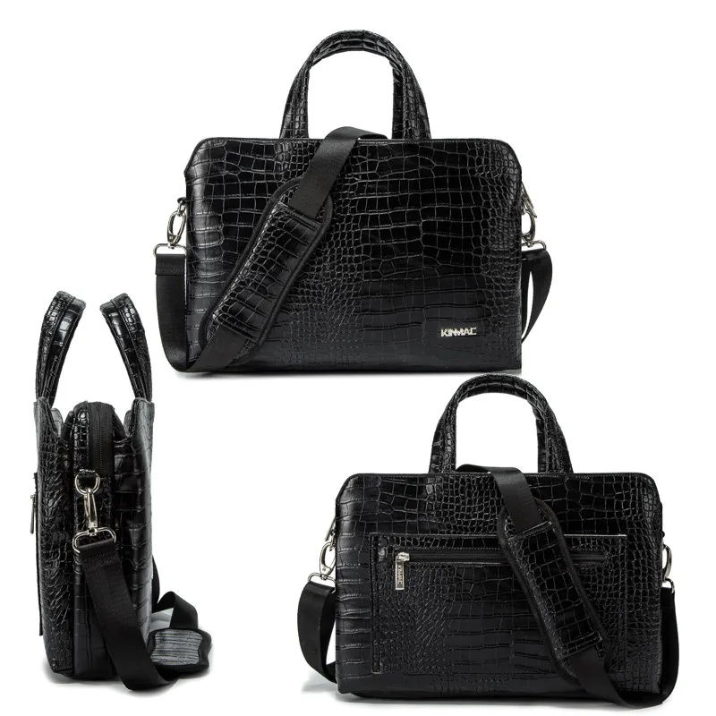 Genuine Leather Multi-Functional Laptop Bag 4