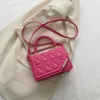 Vegan Leather Woven Handle Quilted Flap Bag 2