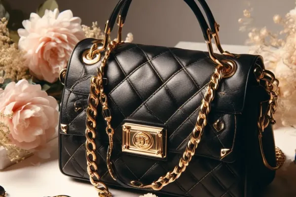 Fancy Black Bag like Channel