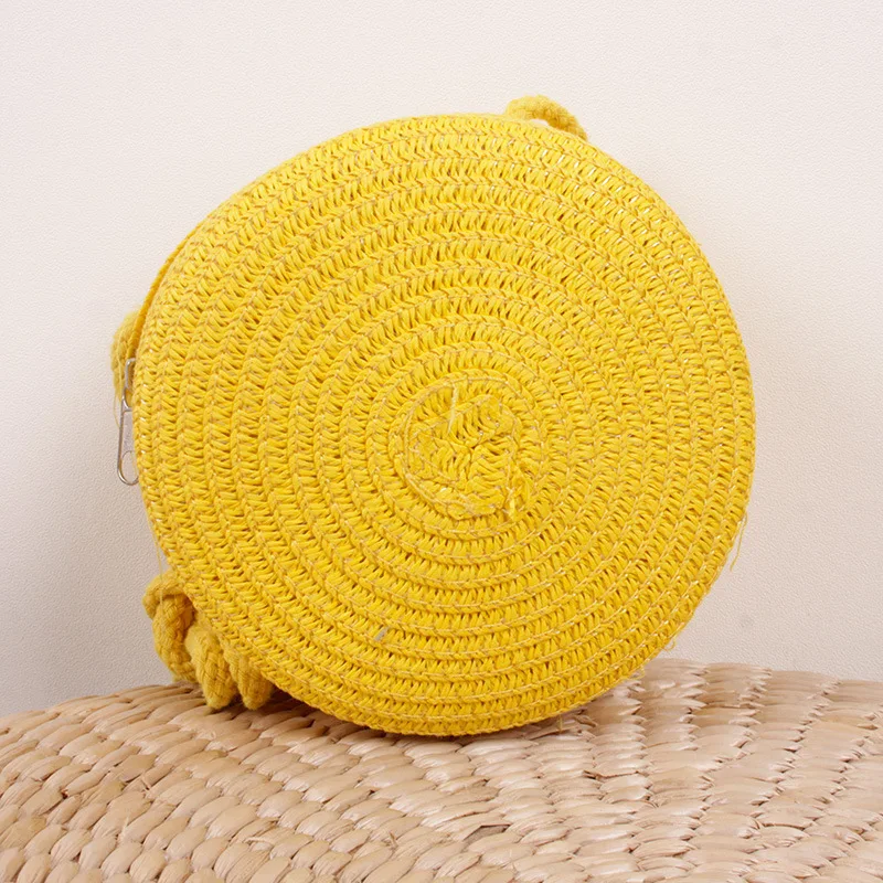 Woven Straw Beach Sling Bag 3