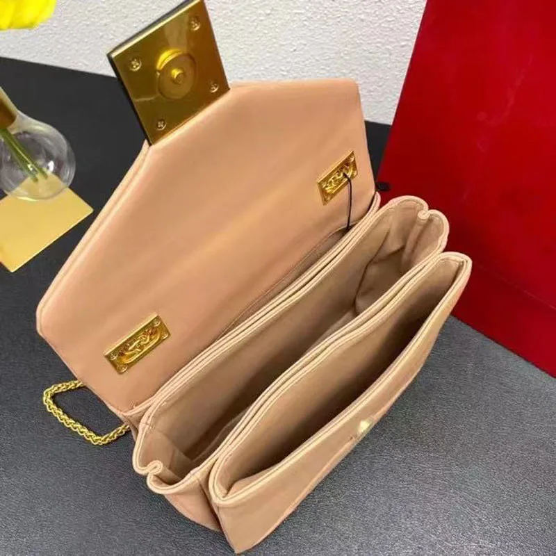 Genuine Leather Cleopatra Flap Bag 6
