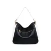 Genuine Leather Two-Shade Hobo 4