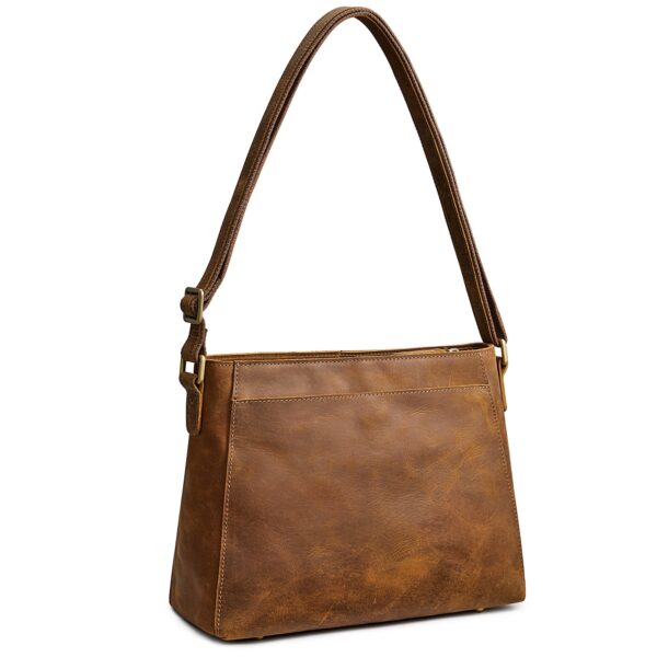 Hand-Rubbed Genuine Leather Crossbody or Shoulder Bag 2