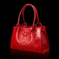 Genuine Leather Reptilian Rapture Tote 2