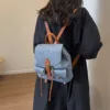 Vegan Leather Old School Backpack 2