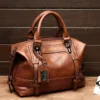 Vegan Leather Top-Handle Doctor Bags 1