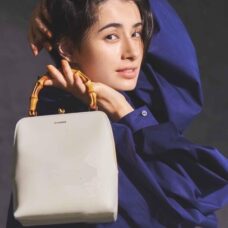 Jil Sander Bag Goji Frame Small Bamboo Bag Luxury Designer Handbag Genuine Leather Advanced Texture Tote Bag Women Shoulder Bag 3
