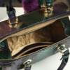 Genuine Leather Royal Serpentine Top Handle Bag 6