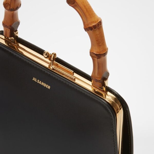 Jil Sander Bag Goji Frame Small Bamboo Bag Luxury Designer Handbag Genuine Leather Advanced Texture Tote Bag Women Shoulder Bag 1