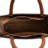 Genuine Leather Exotic Croco Charm Tote 6