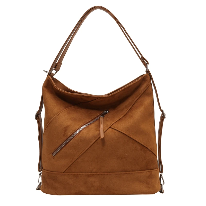 Vegan Leather 2in1 Backpack & Shoulder Bag 9