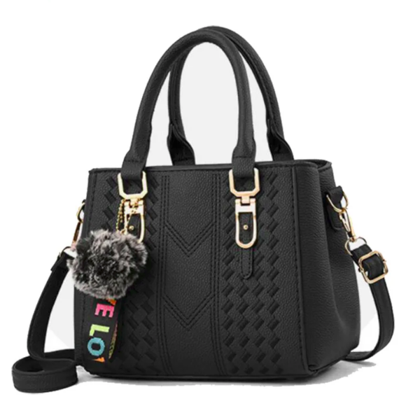 Vegan Leather Sassy Charm Tote