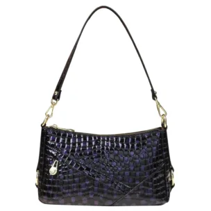Genuine Leather Sleek Mosaic Sling Bag 6