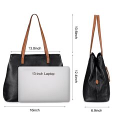 Genuine Leather Large Capacity Hobo 5