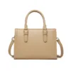 Genuine Leather Clean Line Classic Tote 3