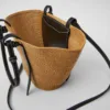 Straw Artisan Woven Bucket Bag 5