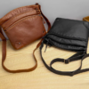 Vegan Leather Vintage Multi-Pocket Sling Bag 3