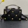 Genuine Leather Bijou Box Flap Bag 5