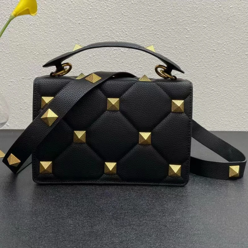 Genuine Leather Bijou Box Flap Bag 5