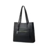 Genuine Leather Tote with Front Pocket 2