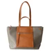 Genuine Leather & Patchwork Tote 9
